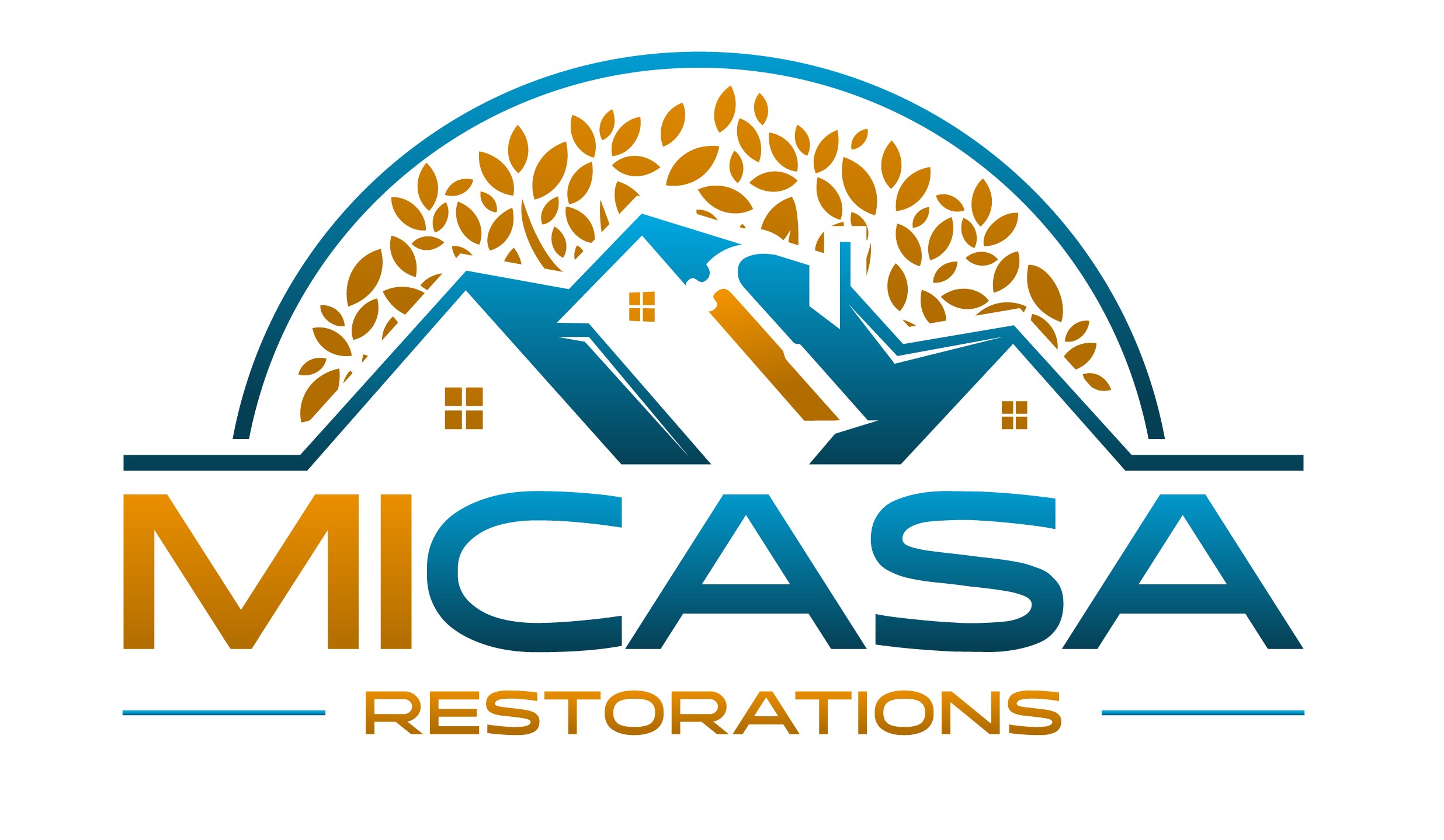 Mi Casa Restorations Logo Mi Casa Restorations Logo